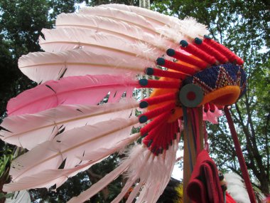 yerli Kızılderili şefi headdress