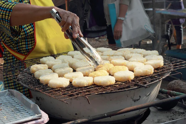 Rice cakes in asia - asia food — Stock Photo, Image