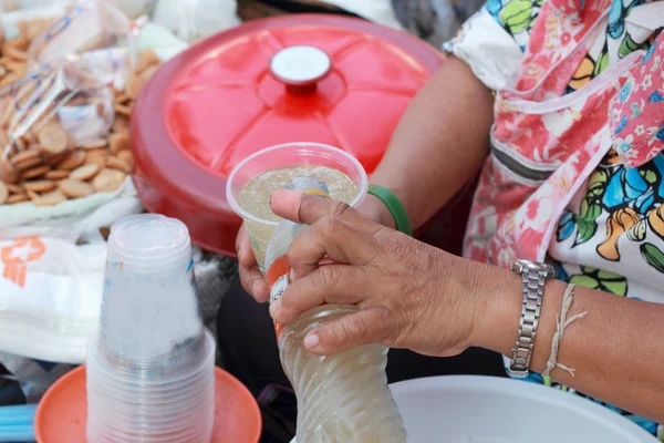 A lot of  juice palm sugar — Stockfoto