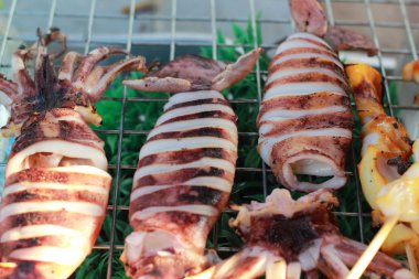 b-Barbekü Izgara kalamar piyasada