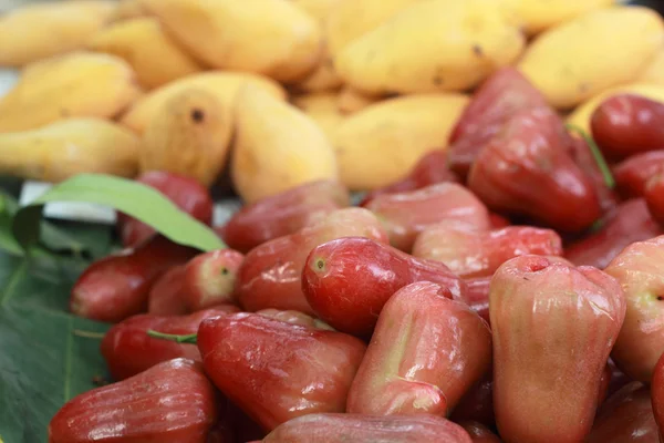 Rose apple na trhu — Stock fotografie