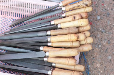 çeşitli iş araçları closeup