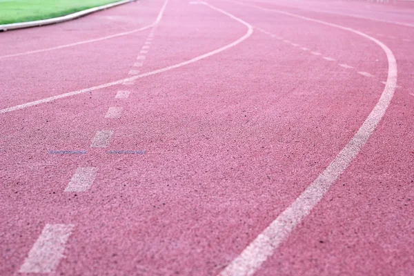 Running track - for  the athletes — Stock Photo, Image