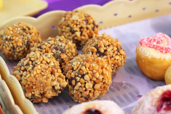 Çok lezzetli çikolatalı çörek — Stok fotoğraf