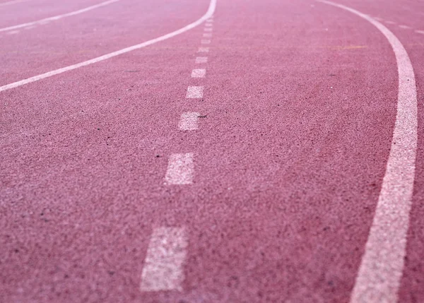 Running track - for  the athletes — Stock Photo, Image