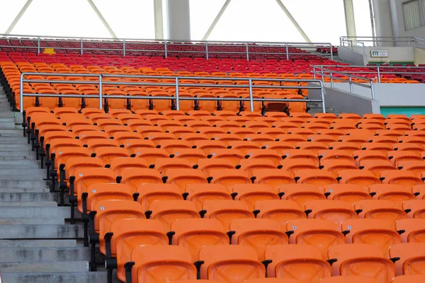 Stadium seats for visitors some sport or football — Stock Photo, Image