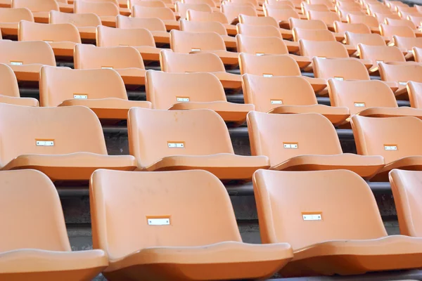 Asientos de estadio para visitantes algún deporte o fútbol — Foto de Stock