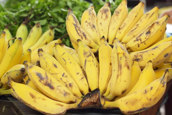 Primer plano de plátano maduro — Foto de Stock