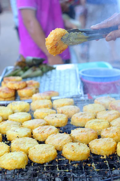 Rice cakes in asia - asia food — Stock Photo, Image