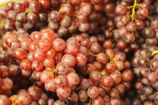 Fresh grapes on the market — Stock Photo, Image