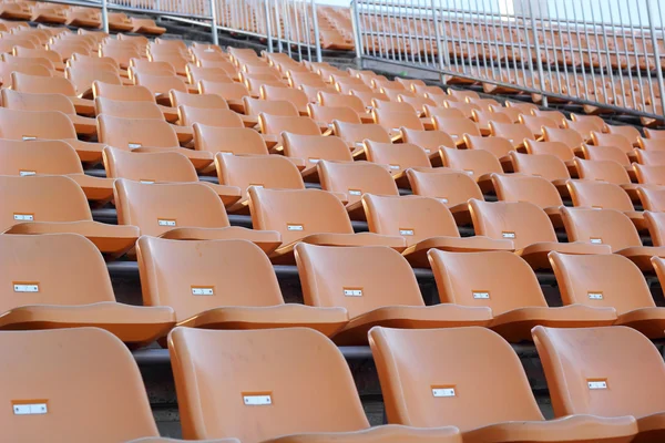 Stadionsitze für Besucher etwas Sport oder Fußball — Stockfoto