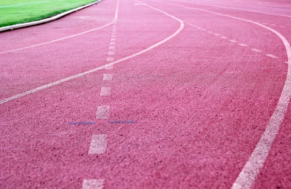 Pista de atletismo - para los atletas — Foto de Stock