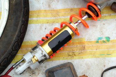 darbe emici araba arka plan dokusu