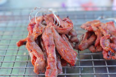 Bar-BQ veya barbekü ızgara et