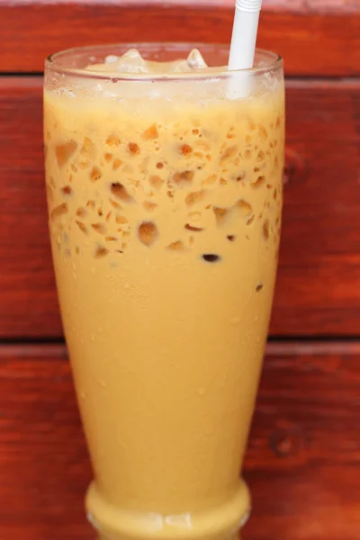 Cold coffee drink with ice — Stock Photo, Image