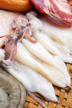 Yemek Sepeti - taze kalamar. 