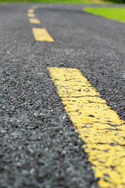 weg voor voetgangers in de natuur