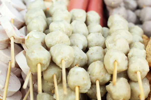 Bola de carne para venda uma ampla gama . — Fotografia de Stock