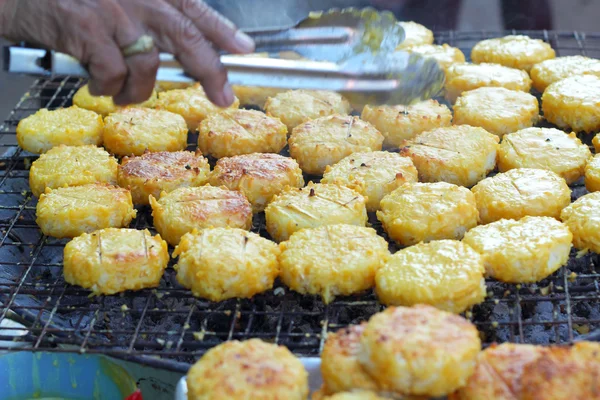 Rice cakes in asia - asia food — Stock Photo, Image