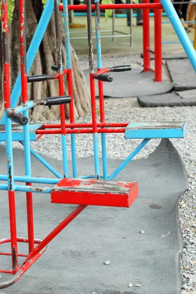 Brinquedos vários em playground para criança — Fotografia de Stock