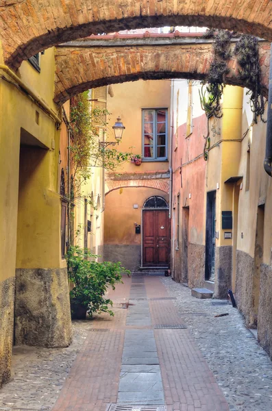 Vista da cidade de Albenga — Fotografia de Stock