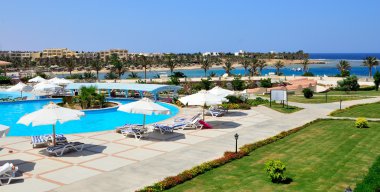 tipik Mısır resort