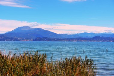 Brescia İtalya 'nın Limon Konsolosu Garda' nın panoraması