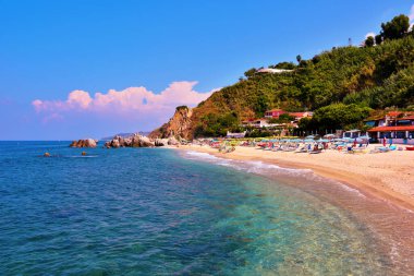 Parghelia plajı Tropea Calabria İtalya
