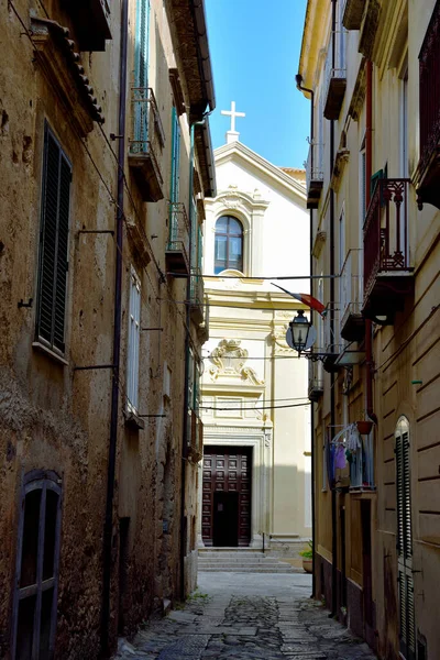 Iglesia Del Jesus Tropea Italia — Foto de Stock