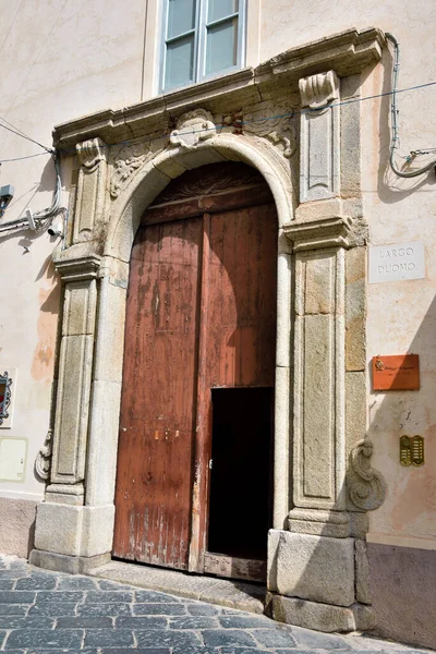 Aquino Palace Xvi Xviii Century Calabrian Village16 Septiembre 2021 Tropea — Foto de Stock