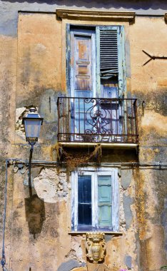 Tropea Calabria İtalya 'nın tarihi merkezi.