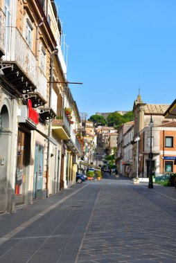 Küçük Calabrian eyaletinin yaya merkezi 17 Eylül 2021 Vibo Valentia İtalya