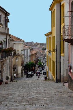 Vibo valentia Calabria İtalya 'nın tarihi merkezi.