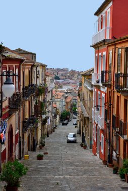 Vibo valentia Calabria İtalya 'nın tarihi merkezi.