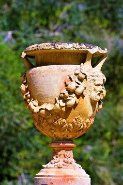 Donnafugata kalesinin botanik bahçesi, Ragusa, Sicilya, İtalya