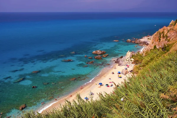 Michelino plajı Tropea Calabrian kıyıları İtalya