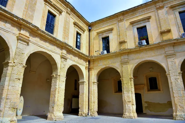 San Domenico Pałac Modica Sycylia Włochy — Zdjęcie stockowe