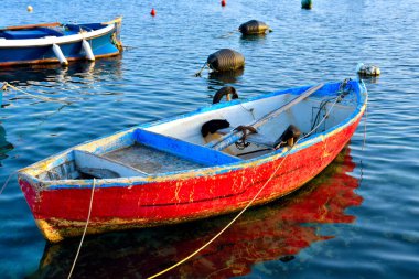 Salento İtalya 'daki Porto Sezeryan