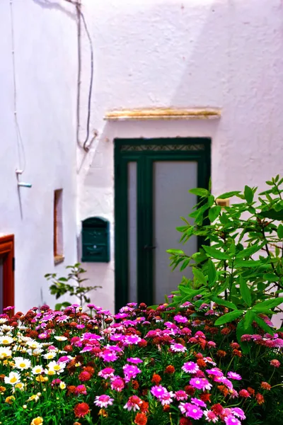 Centro Histórico Ostuni Puglia Italia — Foto de Stock