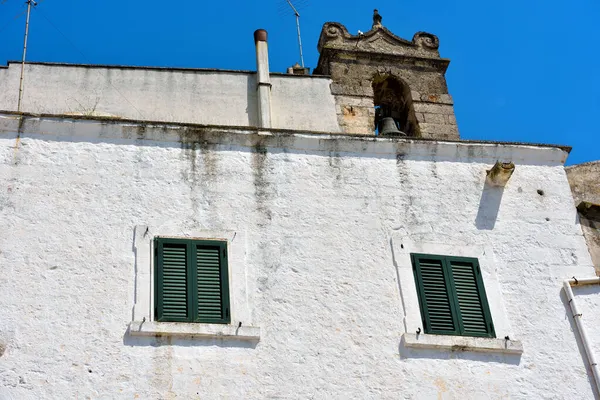 Ostuni Weiße Stadt Apulien Süditalien — Stockfoto
