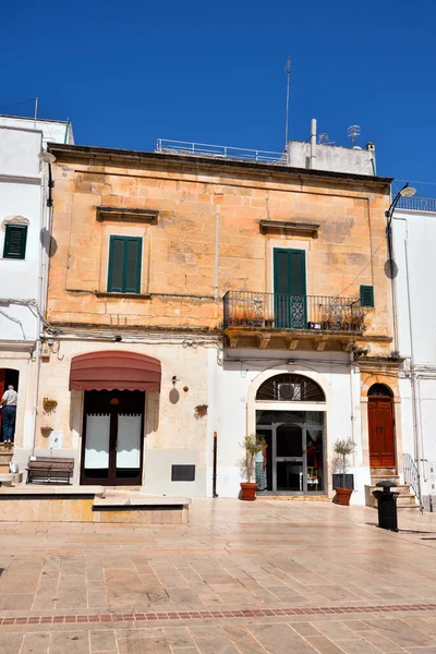 Ostuni Fehér Város Puglia Dél Olaszország — Stock Fotó