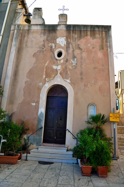 Church Santa Maria Assunta Xvi Century Castellammare Del Golfo Sicily — Stock Photo, Image