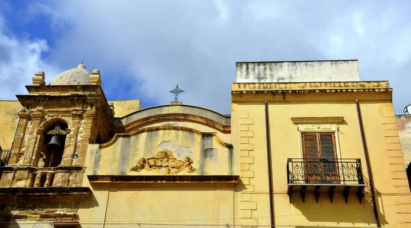 Kościół Marii Delle Grazie Castellammare Del Golfo Sycylia Włochy — Zdjęcie stockowe