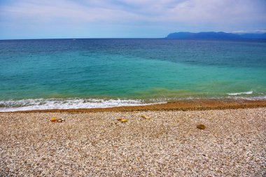 Sicilya 'da Castellammare del golfo Plajı