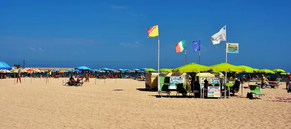 Pláž Považována Jednu Nejkrásnějších Pláží Sicílii Celé Itálii Destinaci Pro — Stock fotografie