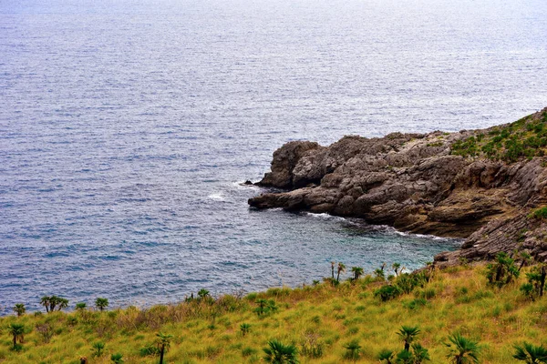 Panorama Costiero Nella Riserva Naturale Dello Zingaro Sicilia Italia — Foto Stock