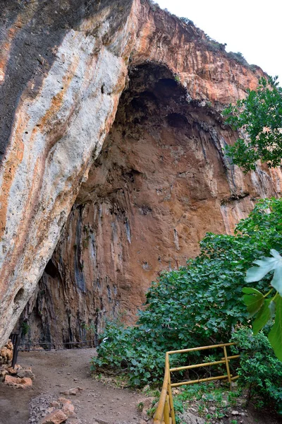 トラパニシチリア島の自然保護区の洞窟イタリア — ストック写真