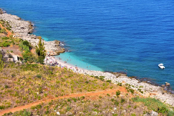 Прибрежная Панорама Природного Заповедника Зингаро Сицилия — стоковое фото