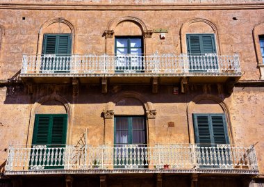 Alcamo Sicilya 'daki tarihi binalar