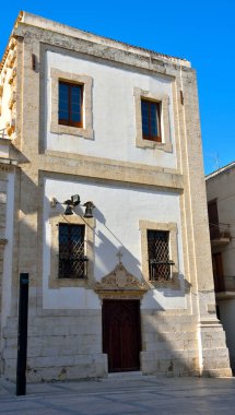 Kutsal aile kilisesi Alcamo Sicilya İtalya